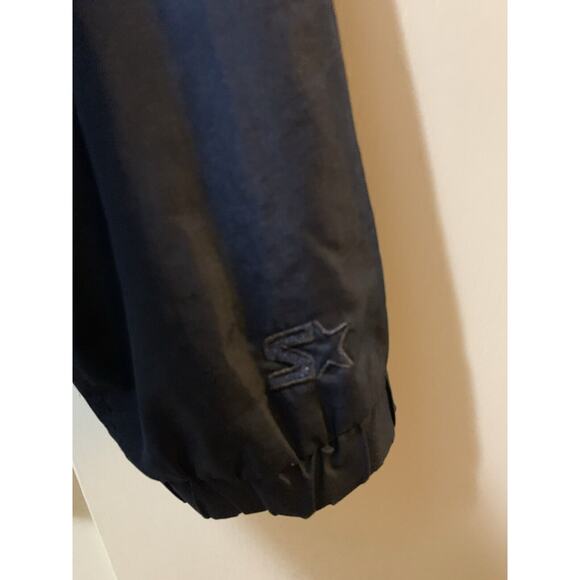 Vintage Starter Windbreaker Jacket Men's Size XL‎ Grey/Navy/Green Zip-Up - Picture 4 of 16